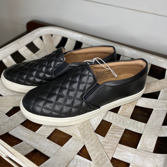 a new day Shoes - A New Day Quilted Slip-ons NWT